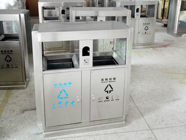 創新不銹鋼垃圾桶 讓環境更有價值！