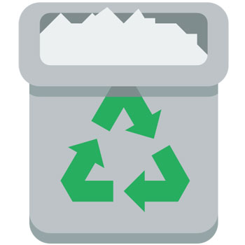 垃圾桶圖標及分類標識有哪些？